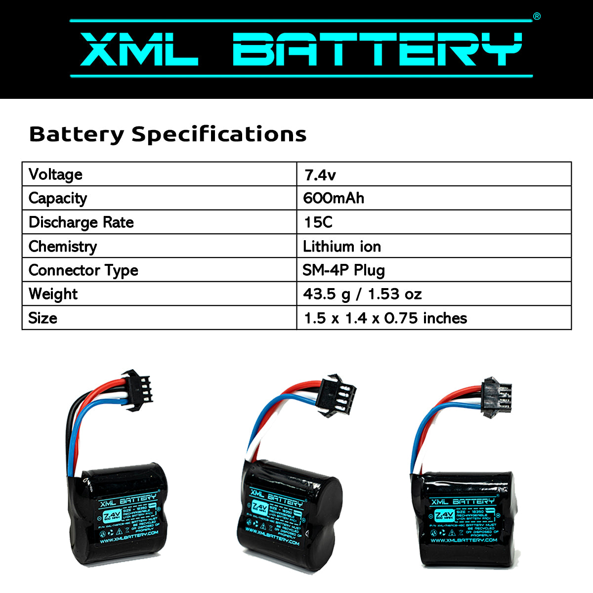 Venom rc discount boat battery