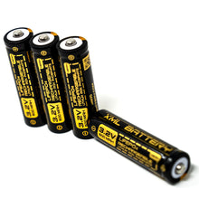 (4 Pack) 3.2v 600mAh AA LiFePO4 Lithium Rechargeable Battery for Outdoor Solar Lights