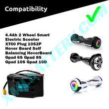 Hover Board Self Balancing HoverBoard 36v 4400mAh Lithium-ion Battery