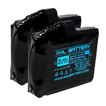 (2 Pack) 7.4v 3000mAh Rechargeable Li-ion Battery for Heated Gloves
