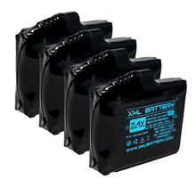(4 Pack) 7.4v 3000mAh Rechargeable Li-ion Battery for Heated Gloves
