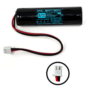 3.7v 2600mAh Rechargeable Lithium-ion Battery Replacement for Digital Amplifier