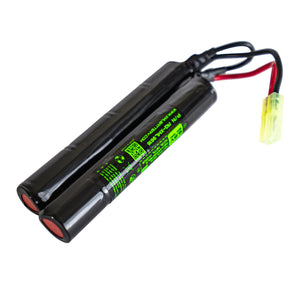 9.6v 1600mAh Ni-MH Rechargeable Battery Replacement for Airsoft (Nun-Chuck Style)