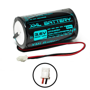 3.6v 14000mAh Lithium-Thionyl Chloride Non-Rechargeable Battery Pack Replacement for VISONIC Wireless Siren