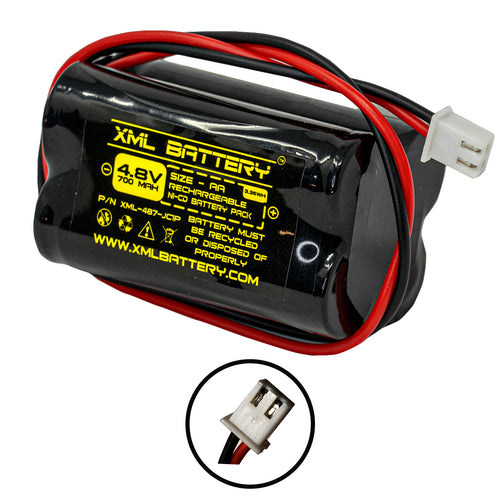 McNair Ni-CD AA700MAH 4.8V Battery Pack Replacement for Exit Sign Emergency Light
