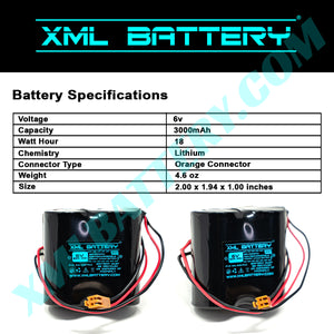 A98L-0001-0902 A98L00010902 A98L-0031-00011 A98L003100011 Battery Pack for PLC Machine