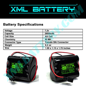 MA-1 Battery MA1 Ni-MH Rechargeable Pack Replacement for Tivoli PAL iPAL Radio