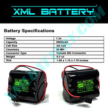 MA-3 Battery MA3 Ni-MH Rechargeable Pack Replacement for Tivoli PAL iPAL Radio