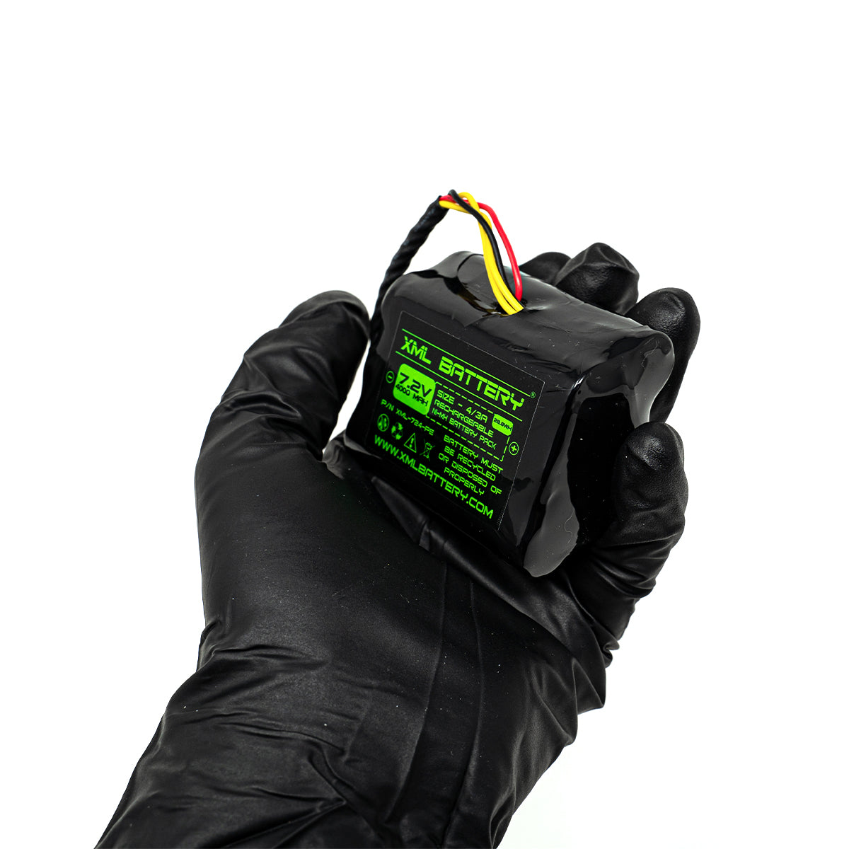 Batterie Ni-MH 7.2V 2400mAh Avec Chargeur USB - Connecteur Jack SM 2P + Adaptateurs KET/JST - Pour Jouets RC, Véhicules - 7