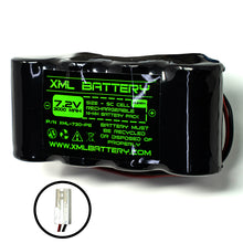 7.2v 3000mAh Rechargeable Ni-MH Battery Pack Replacement for Euro Pro Shark Vacuum Robot