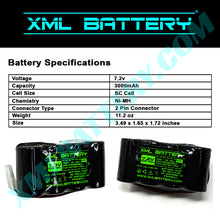 XML-730-PE XML730PE XML Battery Pack Replacement for Euro Pro Vacuum Robot