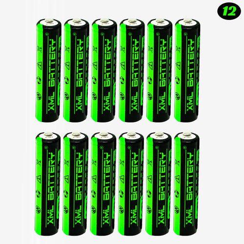 (12 Pack) NIMH 1.2v AAA Battery 1100mAh Rechargeable Multi-use Durable Batteries