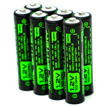(6 Pack) NIMH 1.2v 1100mAh Rechargeable AAA Battery Multi-use Durable Batteries