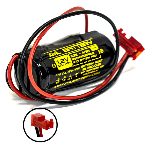 Saft 16440 Battery Ni-CD Rechargeable Battery Pack Replacement for Exit Sign Emergency Light