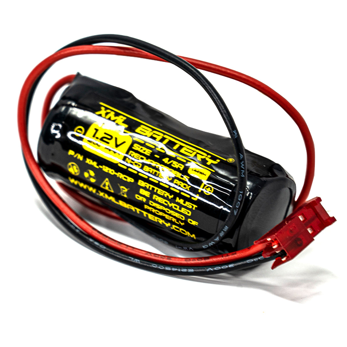 1.2v 1200mAh Ni-CD Rechargeable Battery Pack Replacement for Exit Sign ...