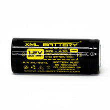 KR1200AUL Battery Ni-CD Rechargeable Battery Pack Replacement for Exit Sign Emergency Light