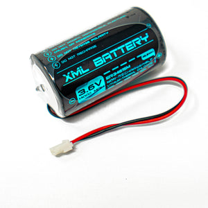 3.6v 14000mAh Lithium-Thionyl Chloride Non-Rechargeable Battery Pack Replacement for VISONIC Wireless Siren
