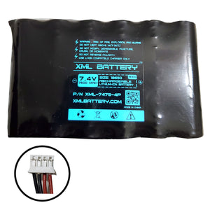 K048 Battery Li-ion Pack Replacement for Pelican Lantern Battery